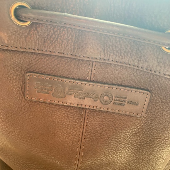 Fossil Leather Handbag - Picture 5 of 8